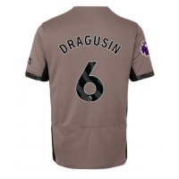 Camisa de Futebol Tottenham Hotspur Radu Dragusin #6 Equipamento Alternativo Mulheres 2023-24 Manga Curta